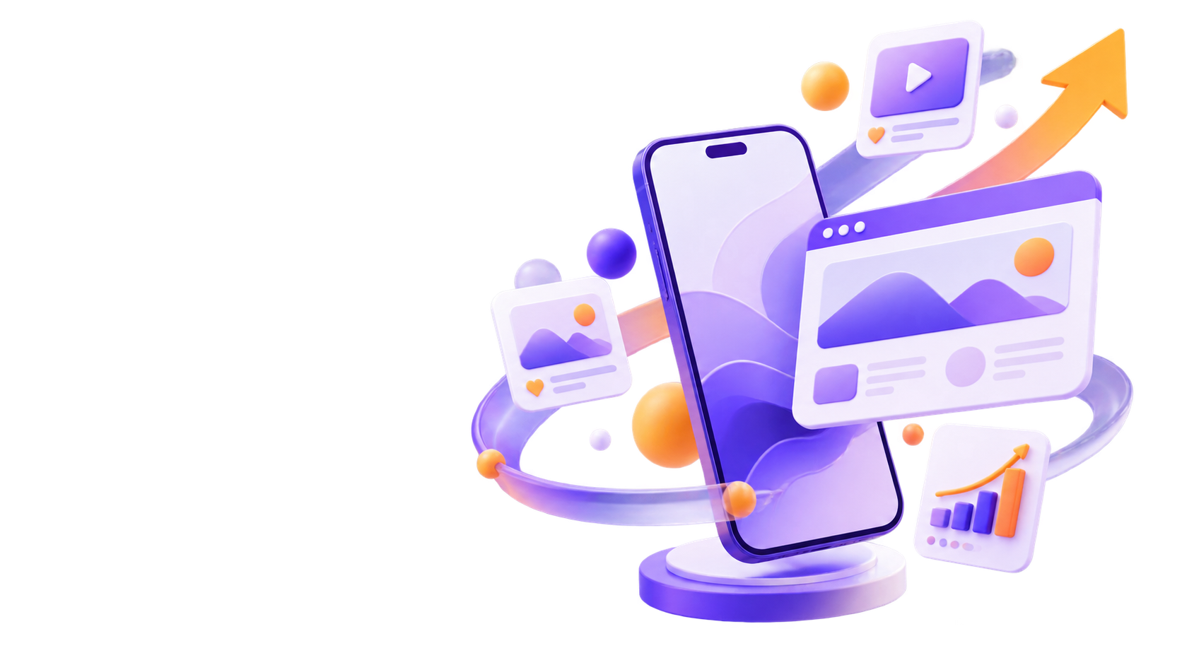 Celular, sitio web y contenidos conectados en un ecosistema digital