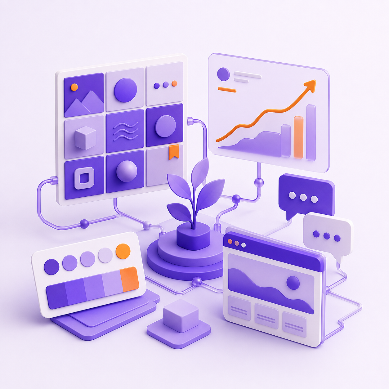 Sistema de identidad, contenido, web, analítica y conversaciones